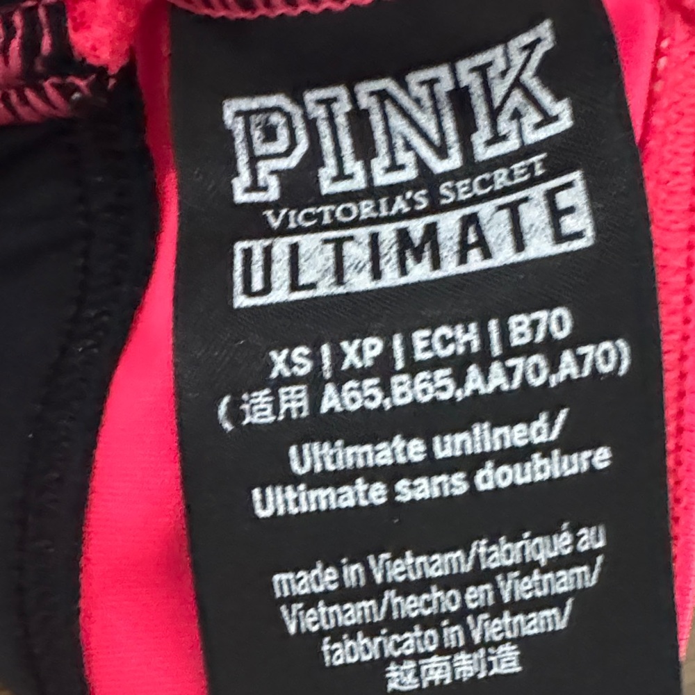 Pink Victoria’s Secret Women's Strappy Bralette - XS - Picture 6 of 6